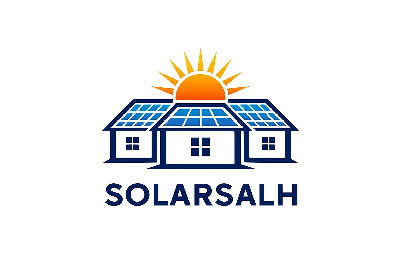 SOLARSALH — the original sun and solar roofs logo